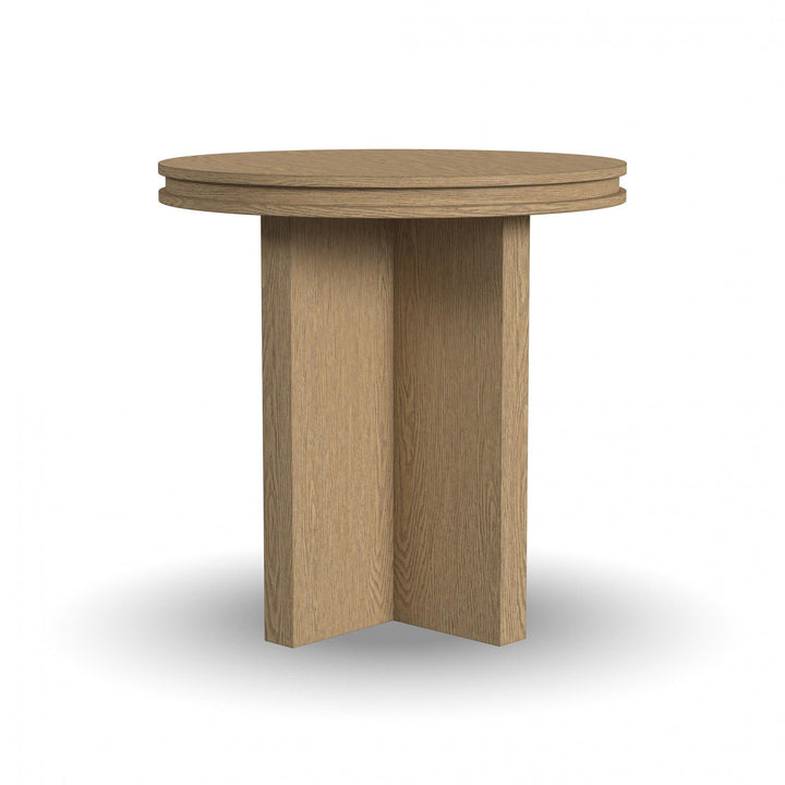 Waterfall Round End Table