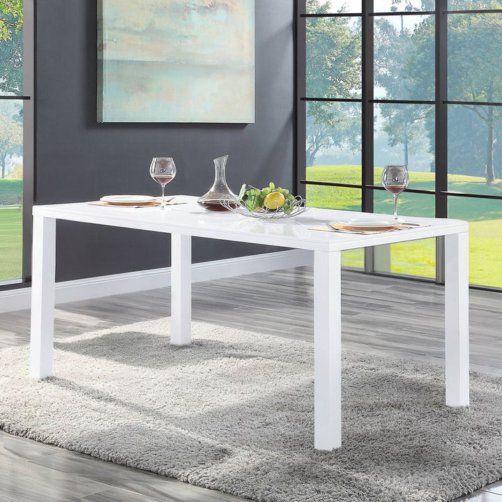 Pagan - Dining Table - White High Gloss