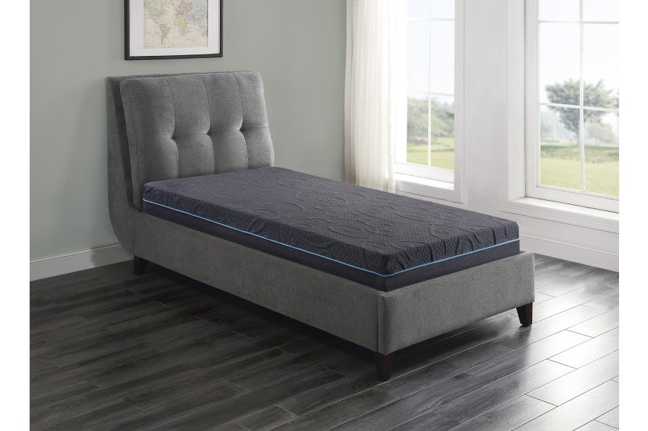 8'' Gel-Infused Memory Foam Hybrid Twin Mattress - Side View