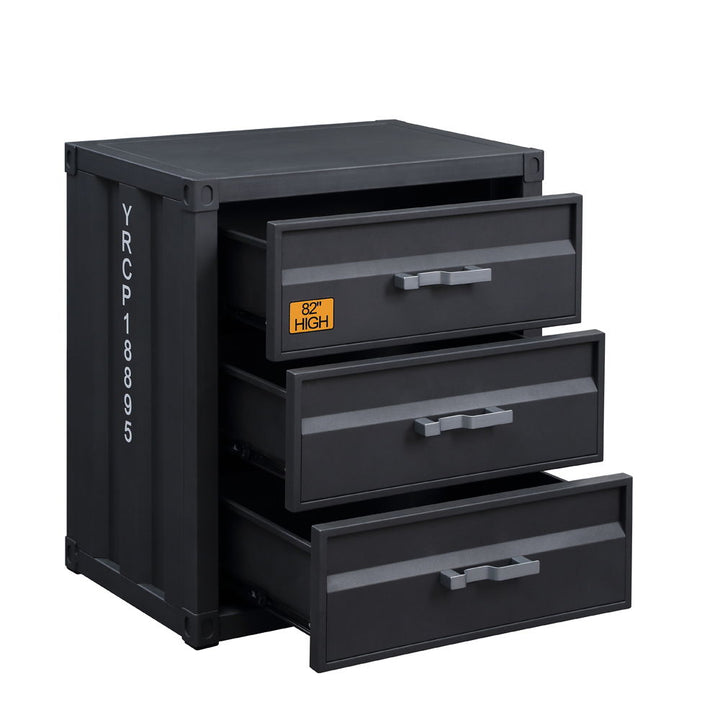 Cargo - Chest With 3 Drawers - Gunmetal