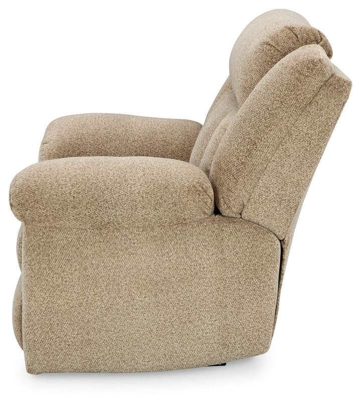 Tip-off - Power Recliner With Adj Headrest - Wheat