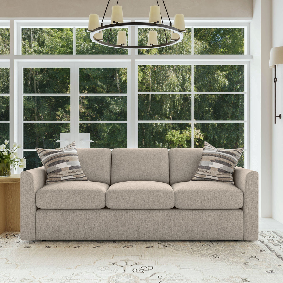 Flexsteel 5512-31 Sky  Sofa  Light Gray