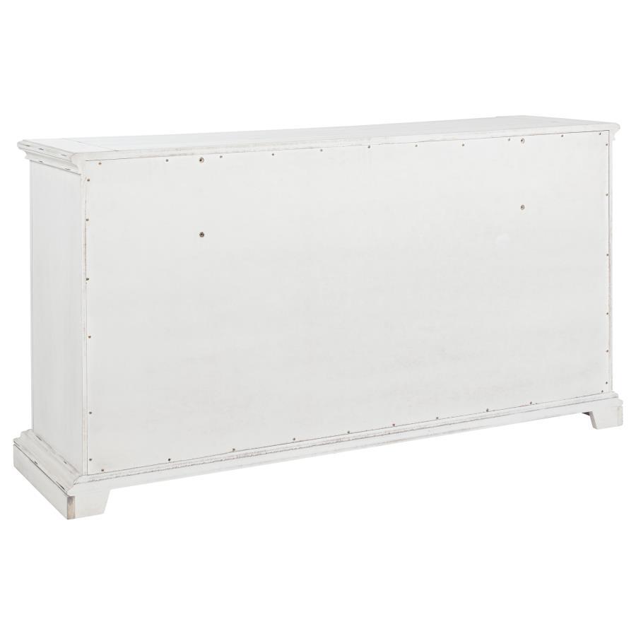 Mckinney - 6-Drawer Bedroom Dresser Cabinet - Vintage White