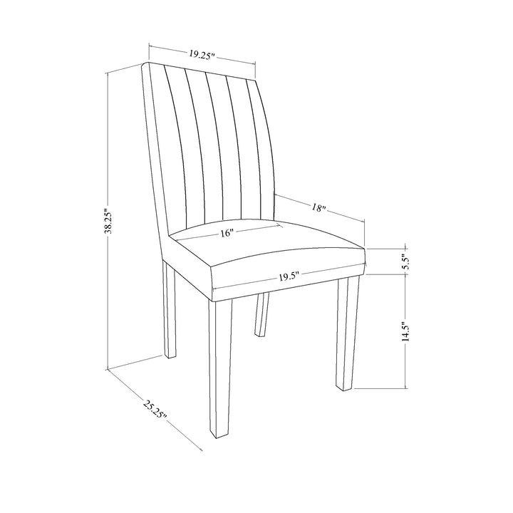 5pc-dining-table-set-with-grey-chairs-in-black-finish
