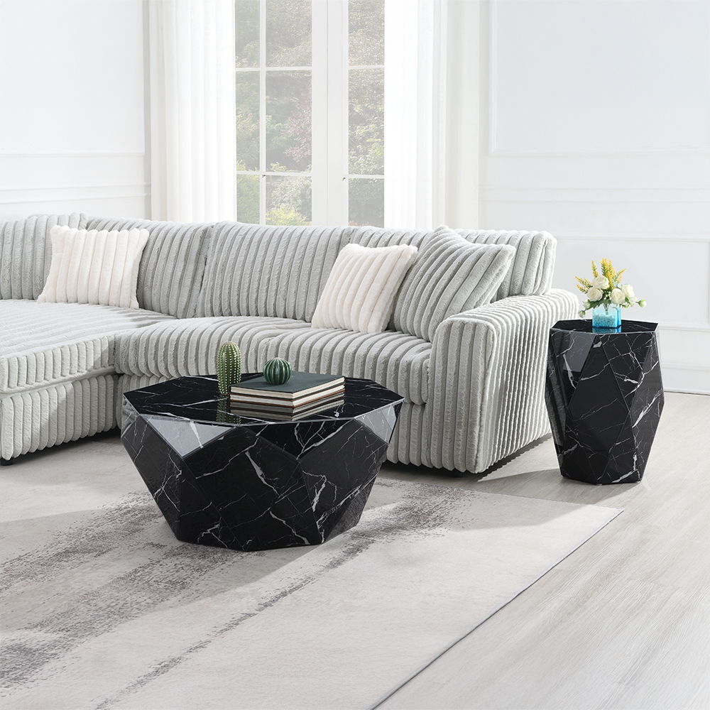 Dara - End Table - Black