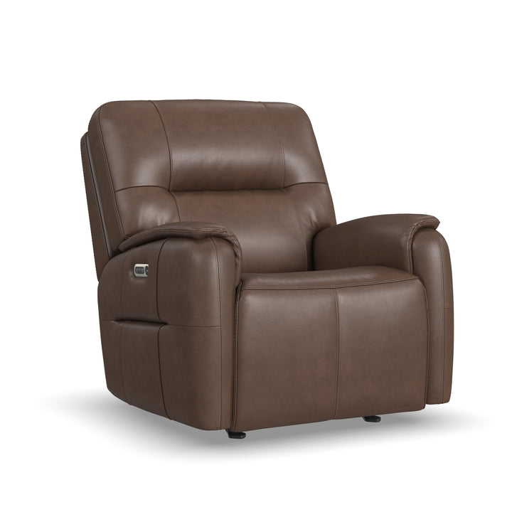 Wilson Power Gliding Recliner With Power Headrest Café