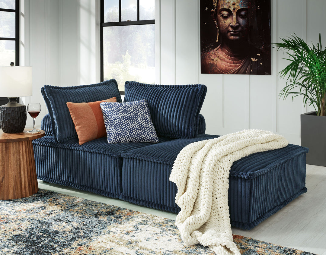 Bales - 2-Piece Modular Seating - Navy by Ashley Furniture product image
