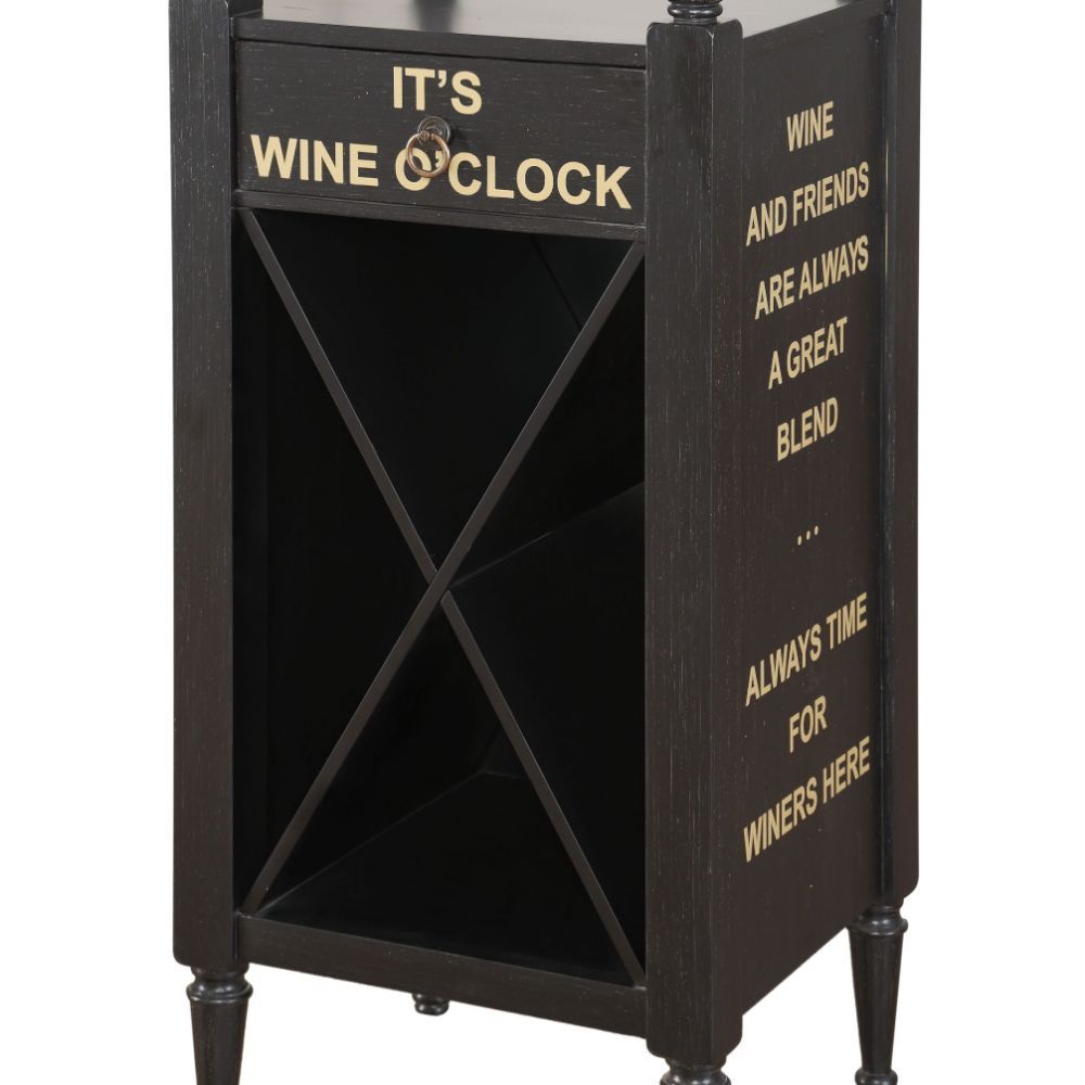 Anthony - Wine Cabinet - Black