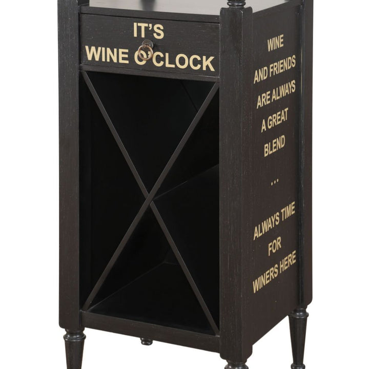 Anthony - Wine Cabinet - Black