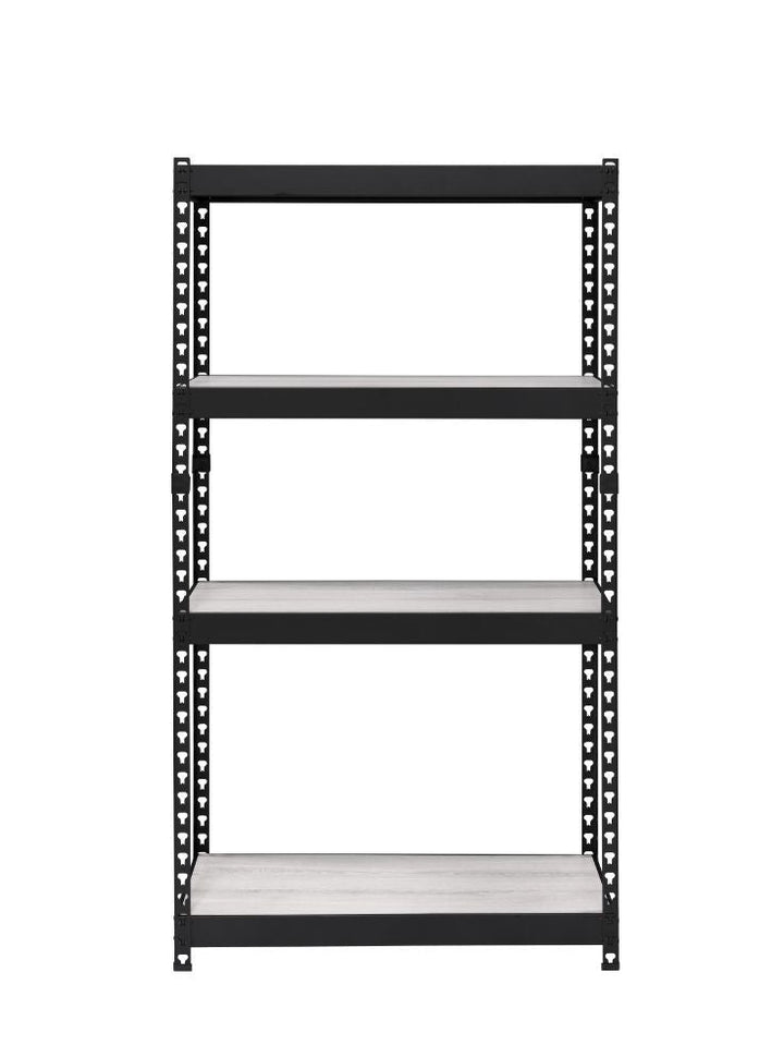 Decmus - 60" Bookshelf - Natural & Black