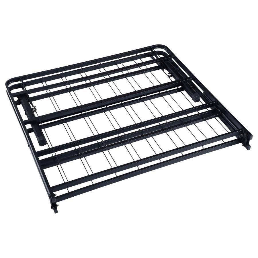 Mabel - Metal Twin Mattress Support Platform Bed - Black