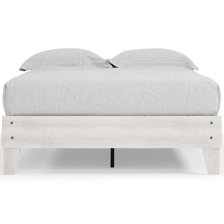 Shawburn - Full Platform Bed - Whitewash