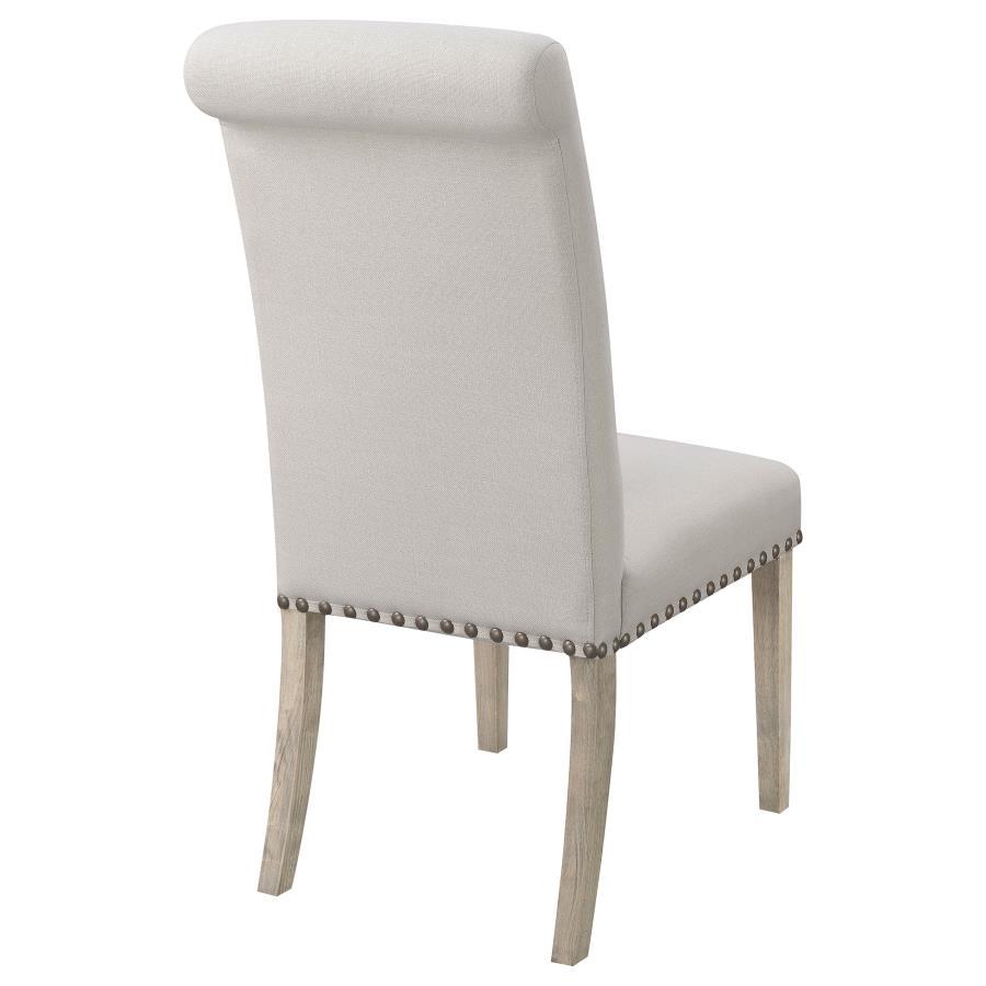 Salem - Fabric Upholstered Dining Side Chair  - Beige