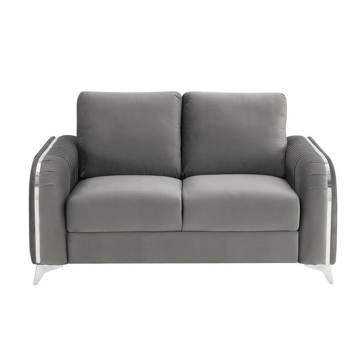 wenona-loveseat-gray-velvet