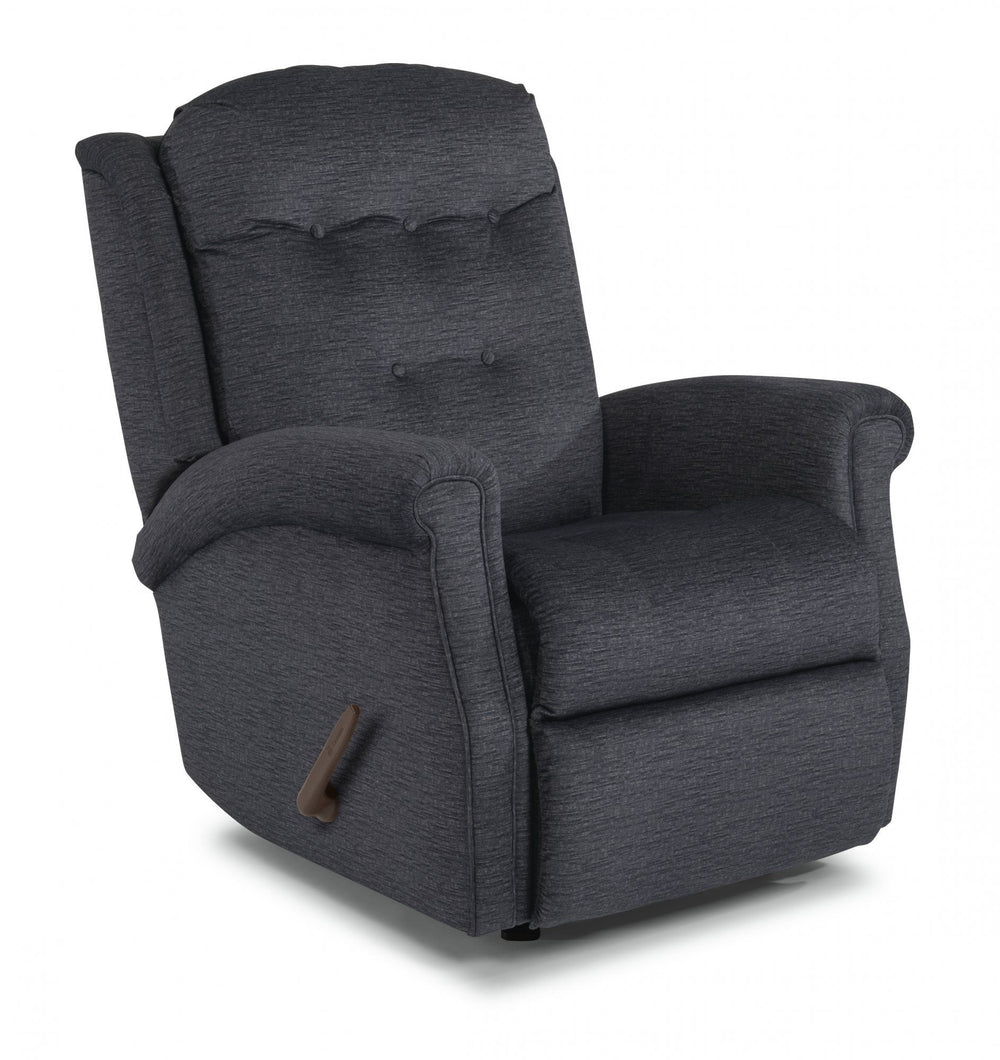 Minnie Swivel Gliding Recliner Dark Gray