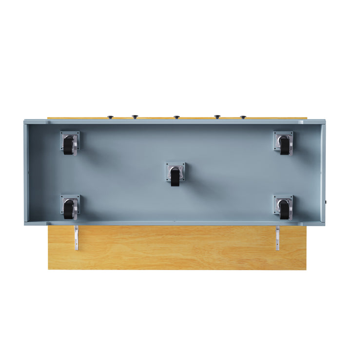 53-inch-blue-kitchen-island-cart-with-drop-leaf-and-power-outlet