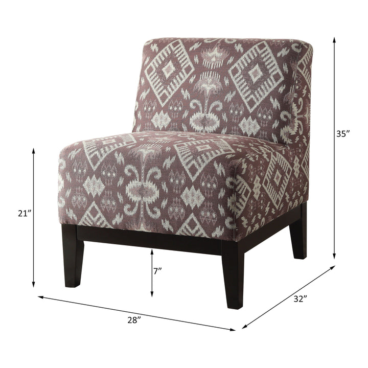 Hinte - Accent Chair - Pattern Fabric