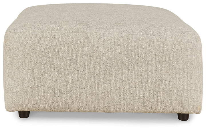 Edenfield - Oversized Accent Ottoman - Linen