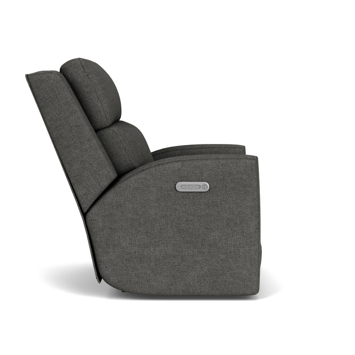 Score Power Recliner With Power Headrest &amp; Lumbar Dark Gray