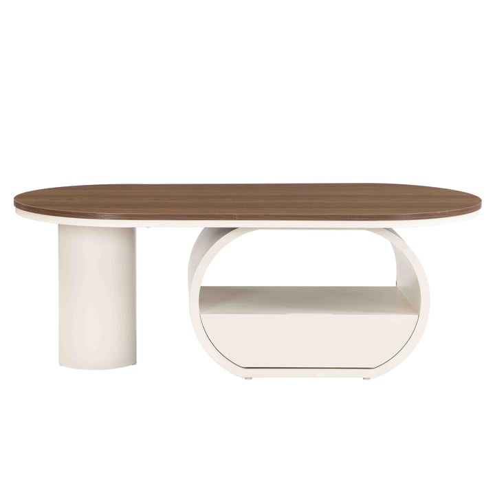 luxury-oval-coffee-table-with-storage-drawer-white-metal-center-table