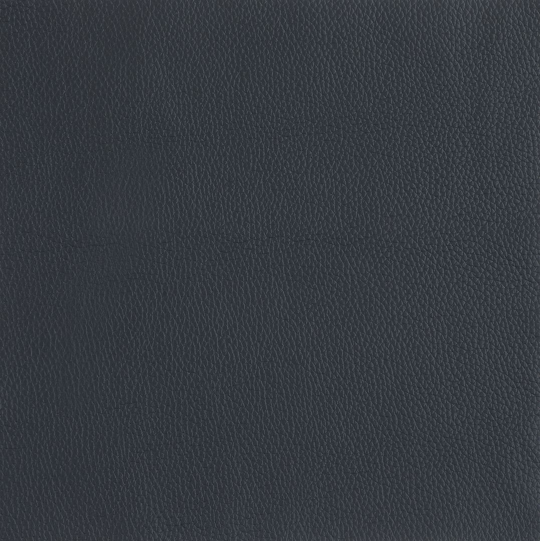 DivanItalia 727 Right Arm Facing Sectional with Adjustable Headrest in Top-Grain Italian Leather - Navy