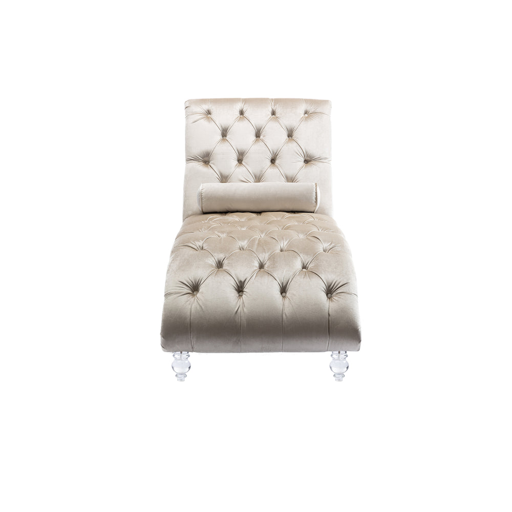 velvet-chaise-lounge-button-tufted-upholstered-chair-beige-velvet