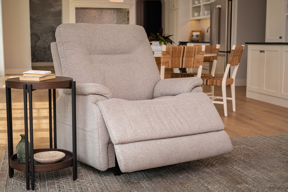 Zecliner Model 2 Fabric Power Lift Sleep Recliner with Power Headrest & Lumbar in Dove