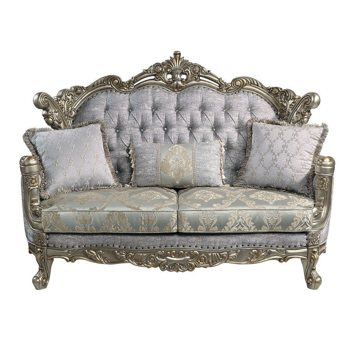 miliani-loveseat-with-3-pillows-fabric-antique-bronze