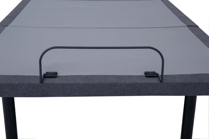 Negan - Full Adjustable Bed Base - Gray And Black