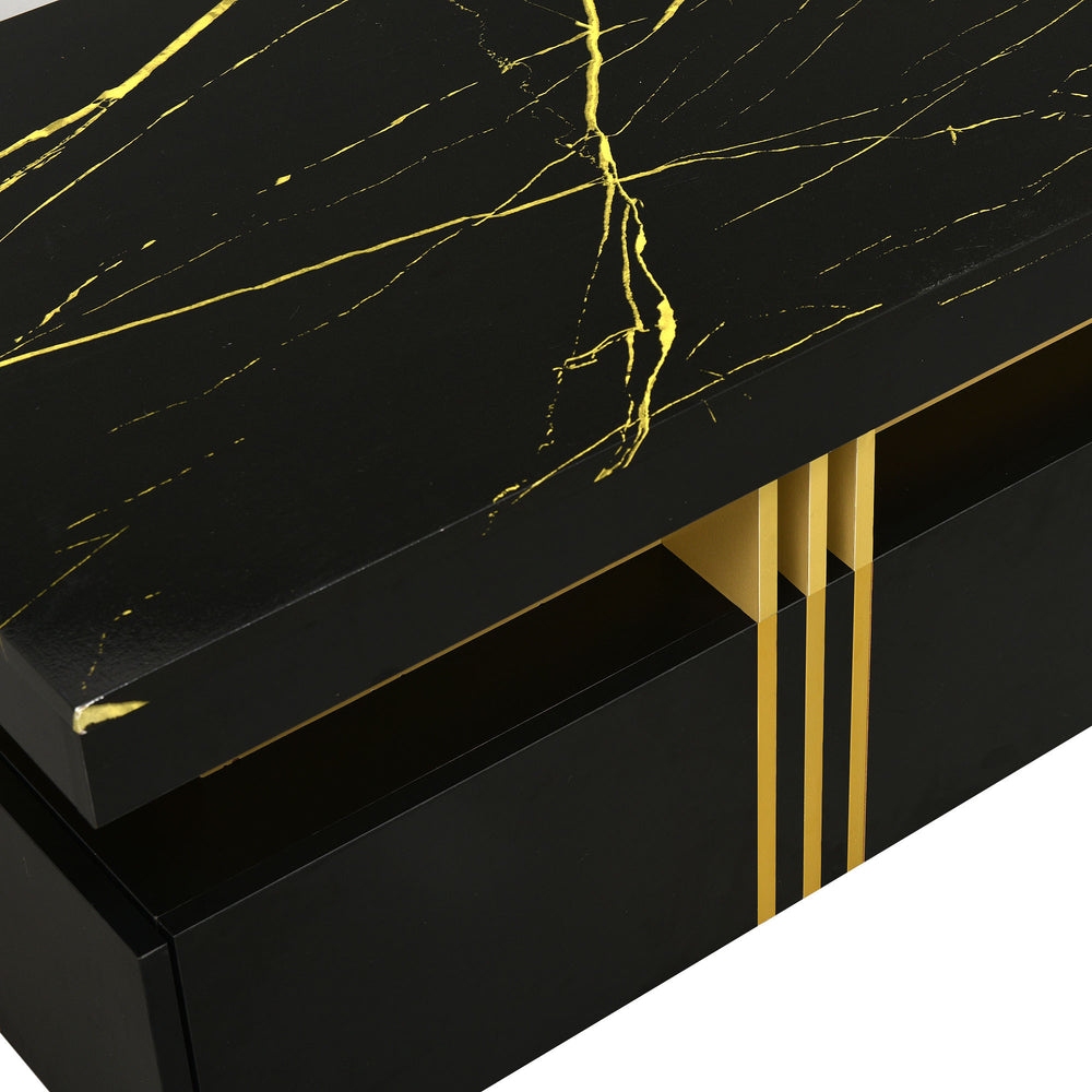 on-trend-contemporary-coffee-table-with-faux-marble-top