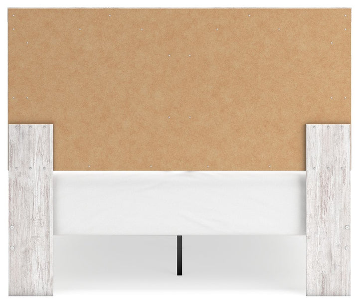 Cayboni - Queen Panel Bed - Whitewash by Ashley Furniture product image