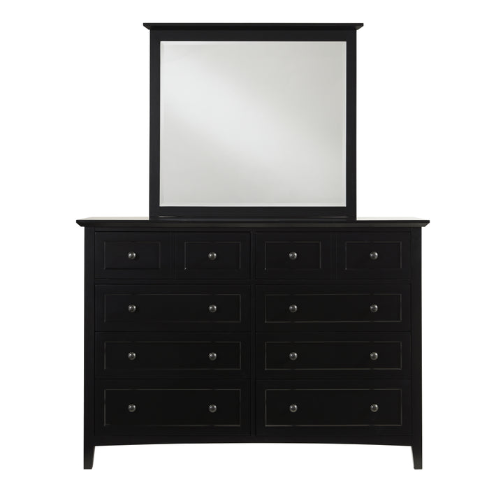 Modus Furniture 4N0282A Paragon Eight Drawer Dresser In Black 2024