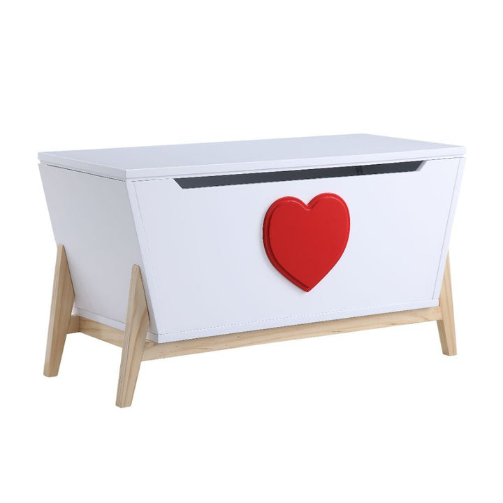 ACME Furniture Padma Youth Chest White & Red