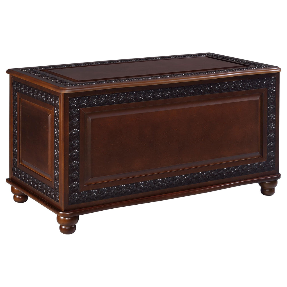 Coaster Furniture 900012 Finlay Cedar Chest Dark Tobacco