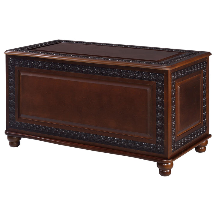Coaster Furniture 900012 Finlay Cedar Chest Dark Tobacco