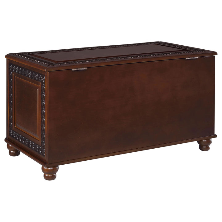 Coaster Furniture 900012 Finlay Cedar Chest Dark Tobacco