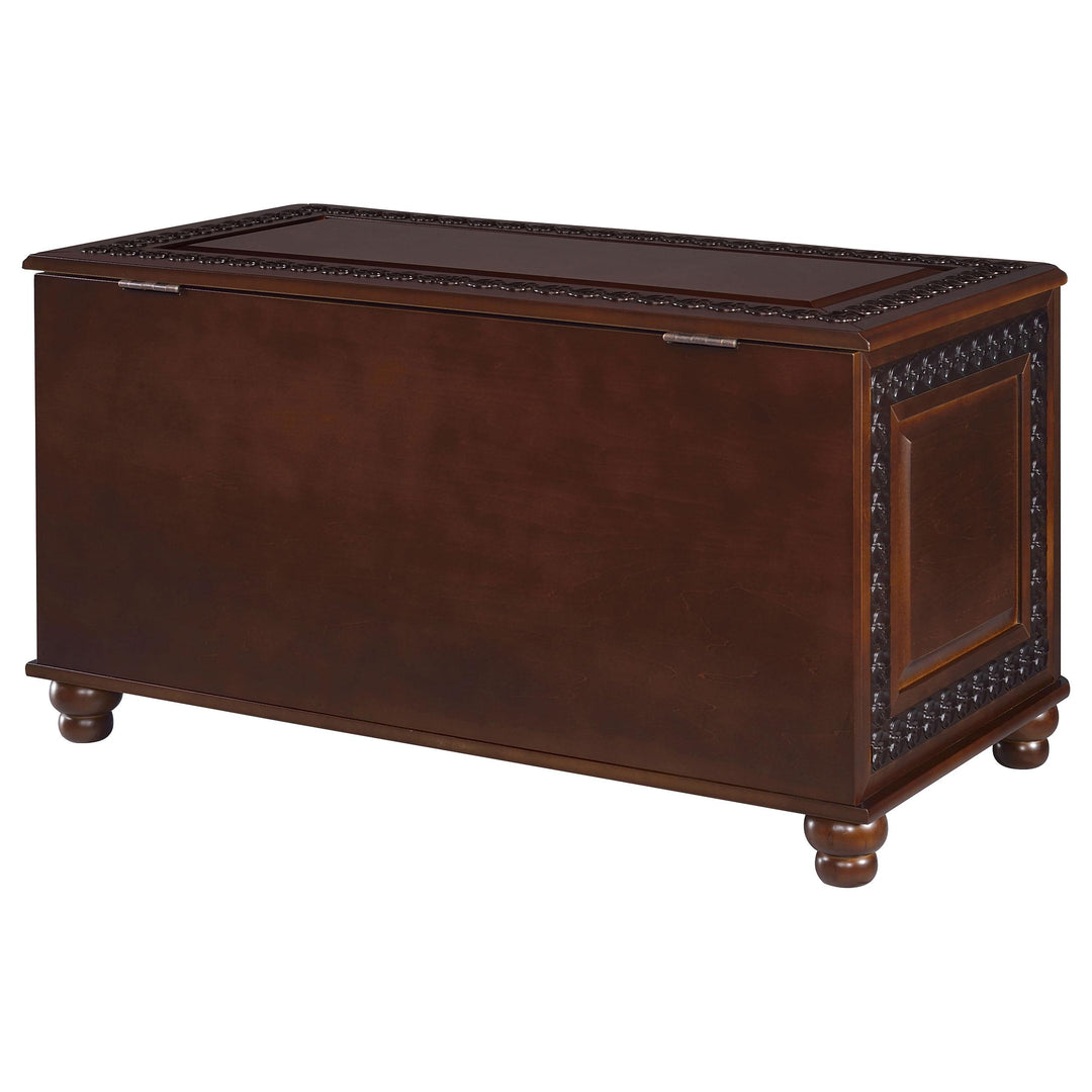 Coaster Furniture 900012 Finlay Cedar Chest Dark Tobacco
