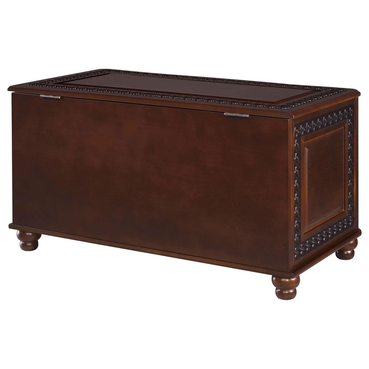 Coaster Furniture 900012 Finlay Cedar Chest Dark Tobacco