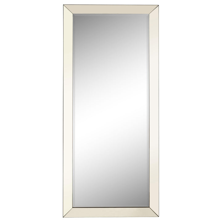 Coaster Furniture 901813 Barnett 30 x 70 Inch Full Length Floor or Wall Mirror Silver