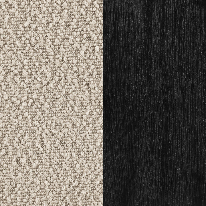 Coaster Furniture 903095 Fitzroy Boucle Upholstered Accent Arm Chair Latte