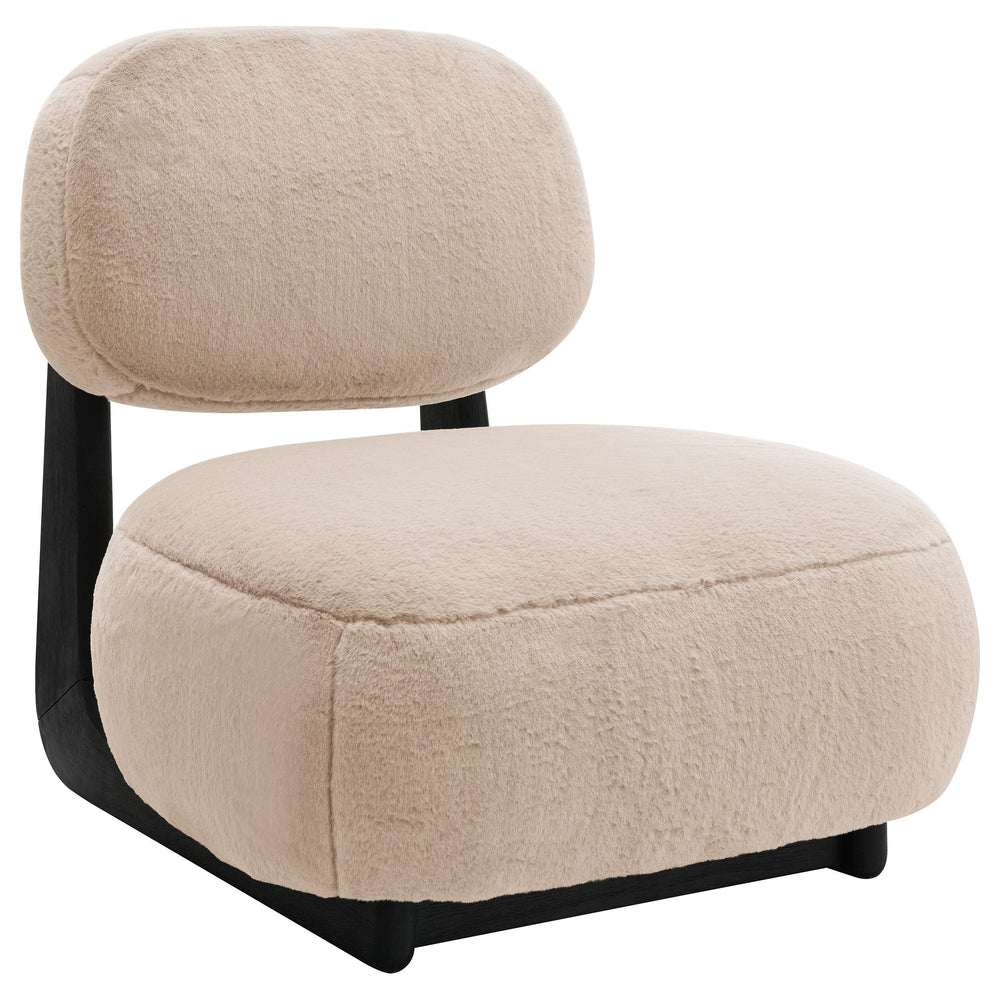Coaster Furniture 903097 Duffie Upholstered Armless Accent Chair Camel