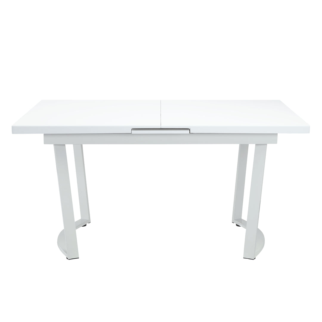 Palton - Dining Table - High Gloss White