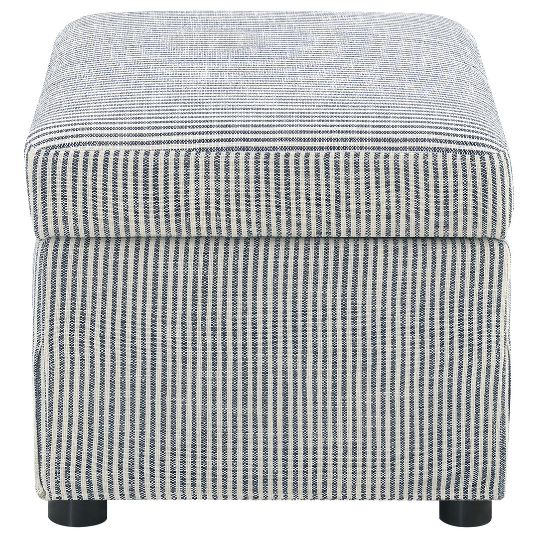 Coaster Furniture 904138 Winter Upholstered Hydraulic Lift Top Storage Ottoman Grey