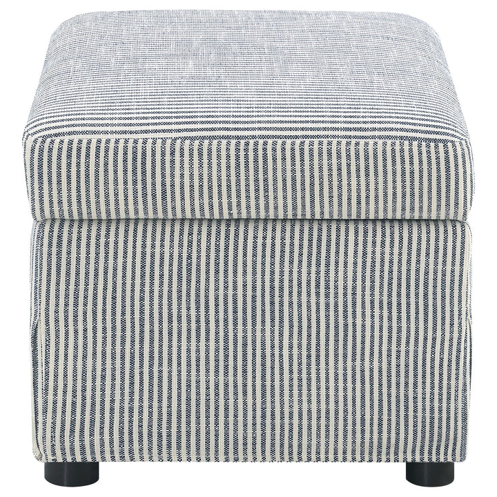 Coaster Furniture 904138 Winter Upholstered Hydraulic Lift Top Storage Ottoman Grey