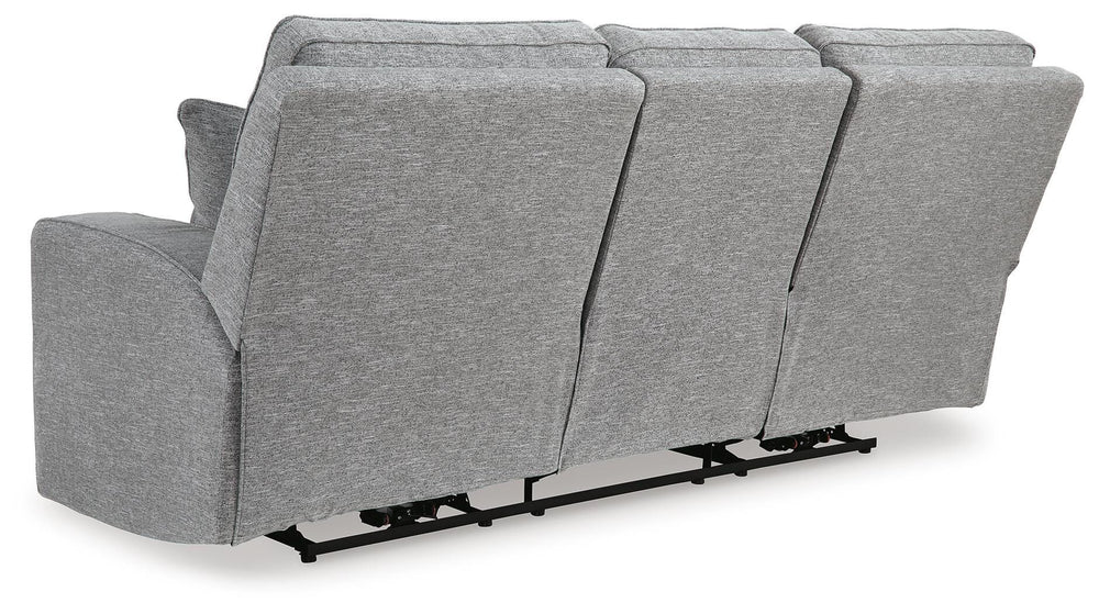 Biscoe Power Reclining Sofa - Dark Gray (6)