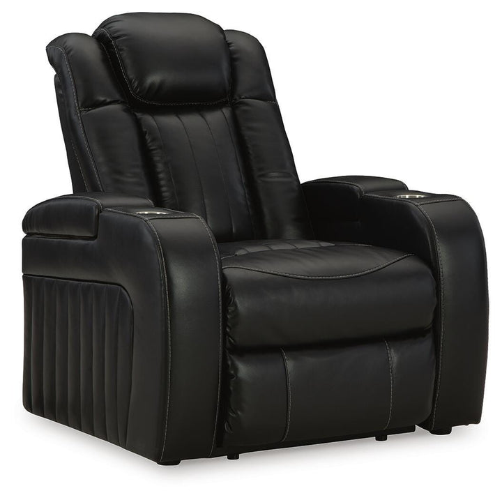 Caveman Den Power Recliner - Black (1)