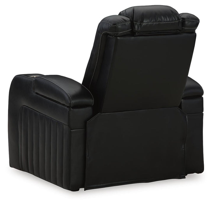 Caveman Den Power Recliner - Black (6)