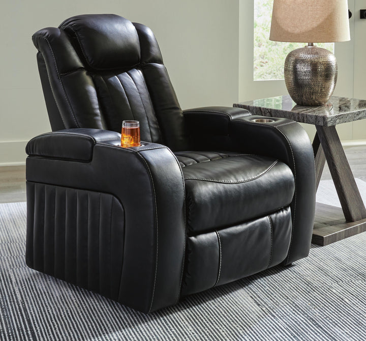 Caveman Den Power Recliner - Black (2)