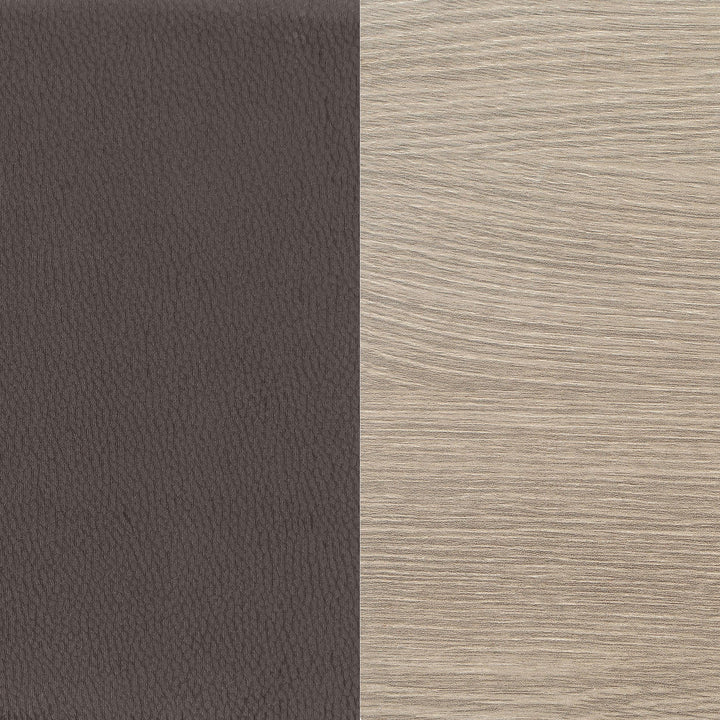 Coaster Furniture 907503 Aloma Upholstered Tufted Armless Accent Chair Brown