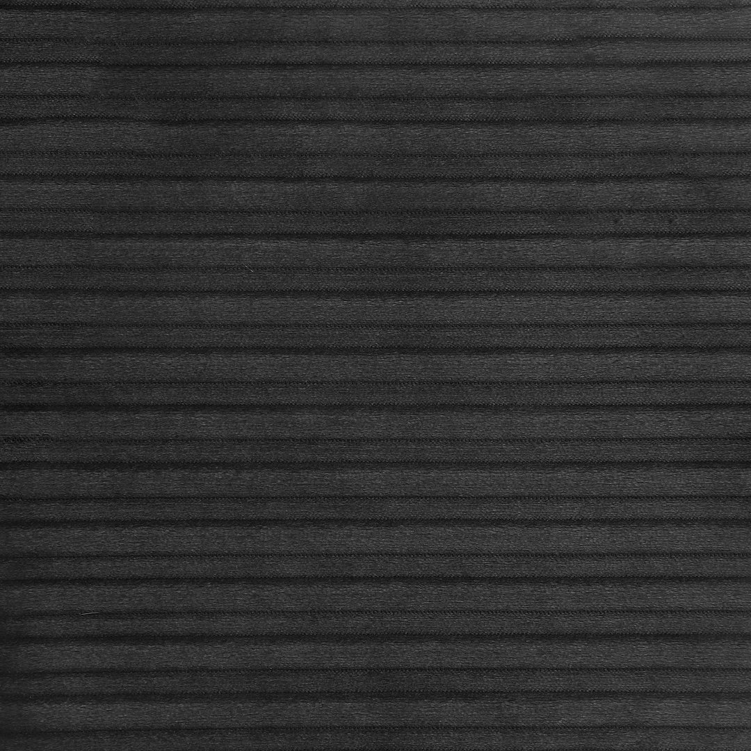 Coaster Furniture 907526 Drayton Upholstered Curved Armless Accent Chair Black